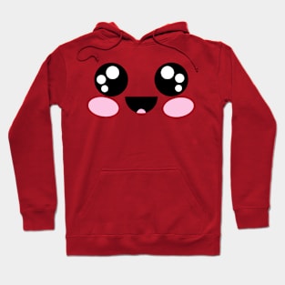 Happy Kawaii Face Hoodie